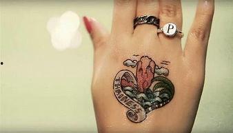 网红吃瓜视频纹身图案大全